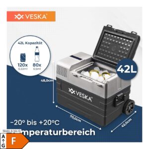 VESKA Kompressor Kühlbox elektrisch