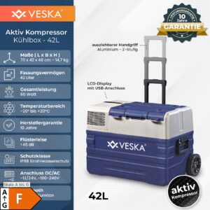 VESKA Kompressor Kühlbox elektrisch