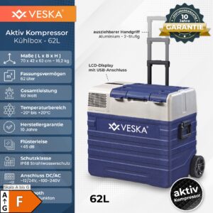 VESKA Kompressor Kühlbox elektrisch