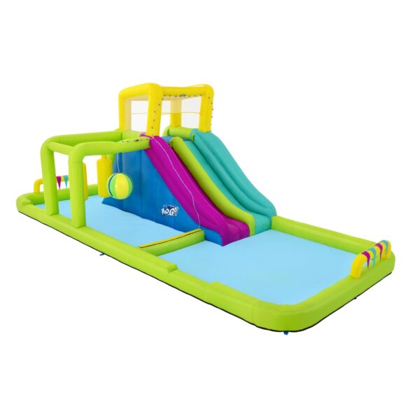 Bestway® H2OGO!® Mega-Wasserpark Splash Course™ mit Dauergebläse 710 x 310 x 265 cm