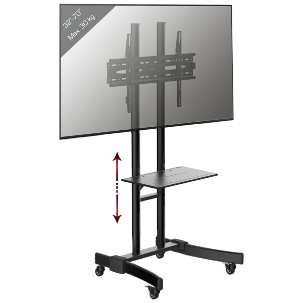 VCM Universal TV Standfuß Ständer Fernseh Wagen Fernsehständer Möbel B-MS 125