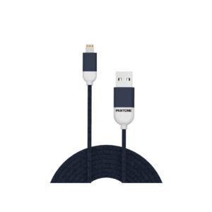 PANTONE Lightning Kabel navy 1.5 m   Ausgangsleistung bis zu 2