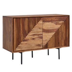 Sideboard FineBuy Kommode 100x71x40 cm Holz Massiv Anrichte Modern Standschrank