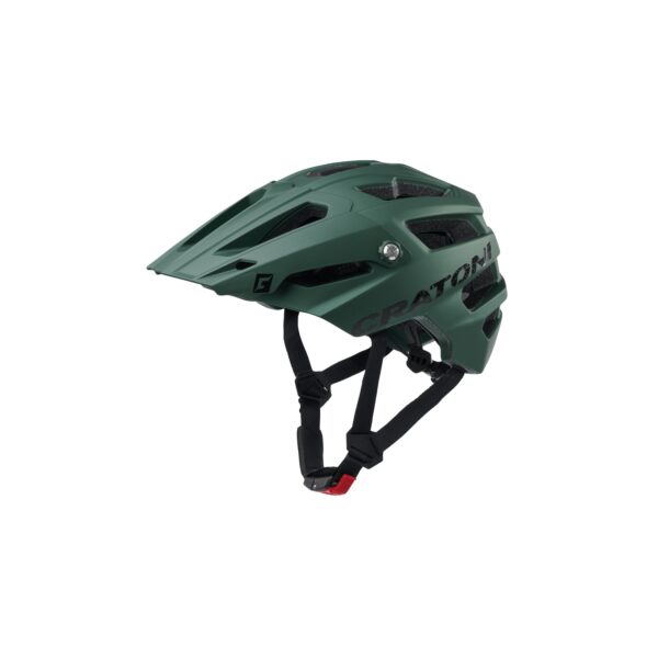 CRATONI MTB - Fahrradhelm AllTrack grün metallic matt