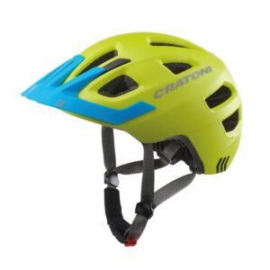 CRATONI Kinderhelm Maxster Pro lime/blau matt