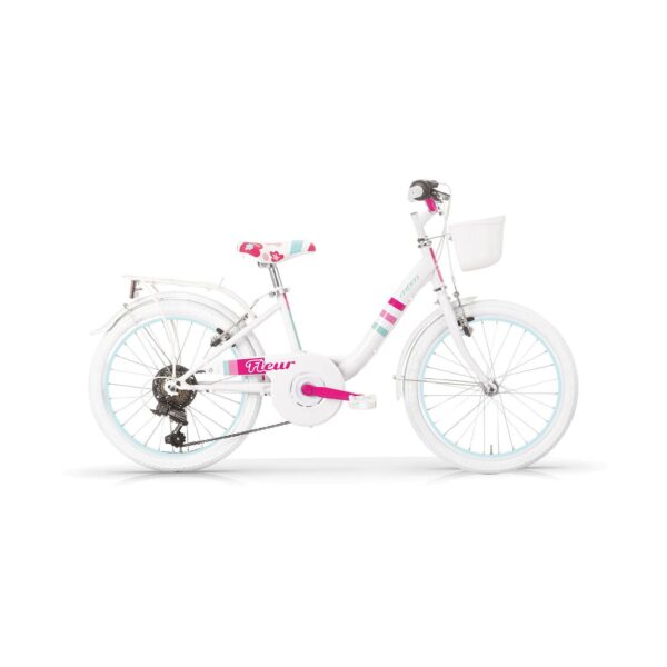 Mädchenfahrrad 20 Zoll Fleur