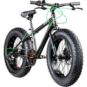 Galano Fatman 4.0 Kinderfahrrad 20 Zoll ab 6 Jahre Jungen Mädchen 120 - 135 cm Fatbike