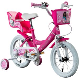 Barbie Kinderfahrrad 14 Zoll Mädchenfahrrad ab 3 Jahre 110-115 cm