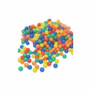 LittleTom 10000 bunte Bälle für Bällebad 6cm Babybälle Plastikbälle Baby Spielbälle