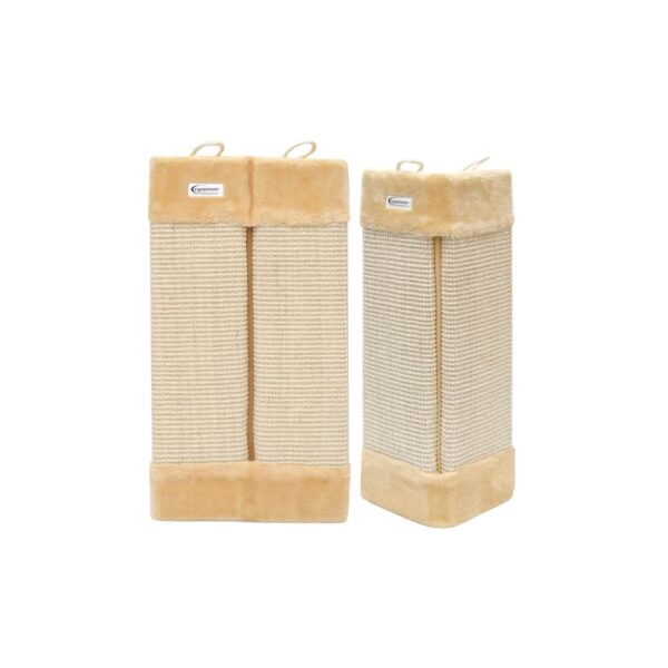 Sisal Kantenschutz M ca. 55 x 27 cm Beige für Innen- und Außenecken