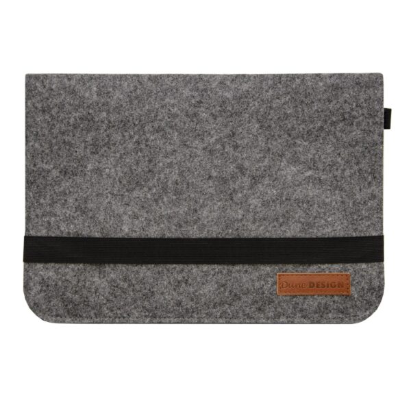 13.3 Filz Laptop-Tasche 35x24 cm Tablet Hülle MacBook Pro Air iPad Surface Grau