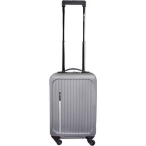 Leonardo Trolley silber Lederapplikation - 31L