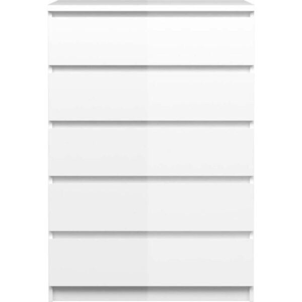 Nada Kommode 5 Schubladen weiss Sideboard Highboard Schrank Flur Diele