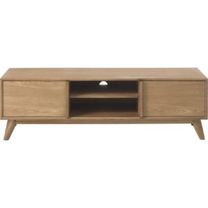 TV Tisch Rhoda Fernsehschrank Kommode Sideboard Lowboard teilmassiv Eiche