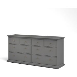 Kommode Venedig Sideboard Schubladenschrank Highboard Schrank grau matt