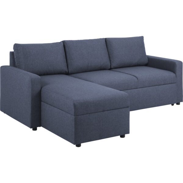 Sander Schlafsofa Ottomane blau Schlafcouch Couch Sofa Gästebett Wohnzimmer