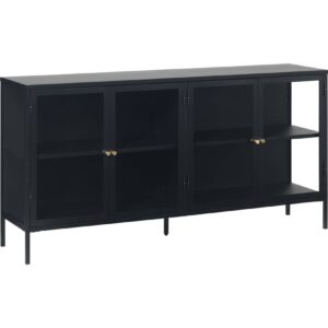 Sideboard Carmel Glas Kommode Schrank Konsole Board Mehrzweckschrank