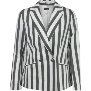 Bruno Banani Damen Blazer gestreift