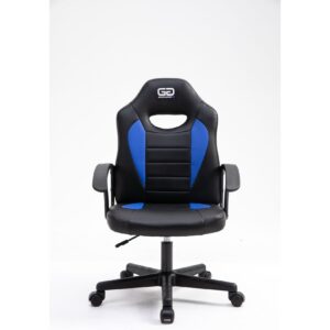 Good Game Gaming Computerstuhl schwarz blau Bürostuhl Drehstuhl Gamer Sessel