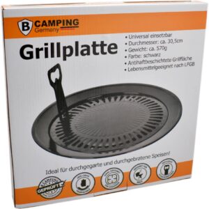 Camping Grillplatte Universal Ø30