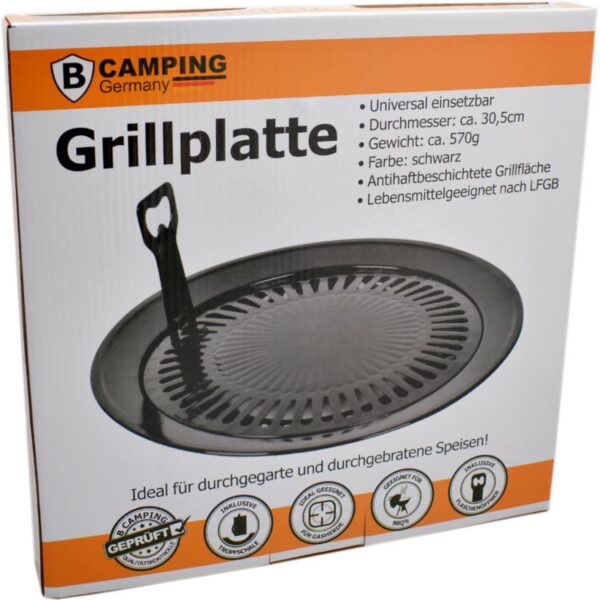 Camping Grillplatte Universal Ø30