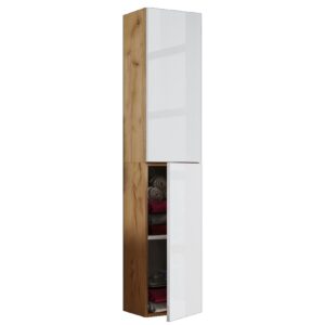 VCB11 Badschrank Badmöbel Wandschrank Badezimmer Bad Möbel Schrank weiß weiss