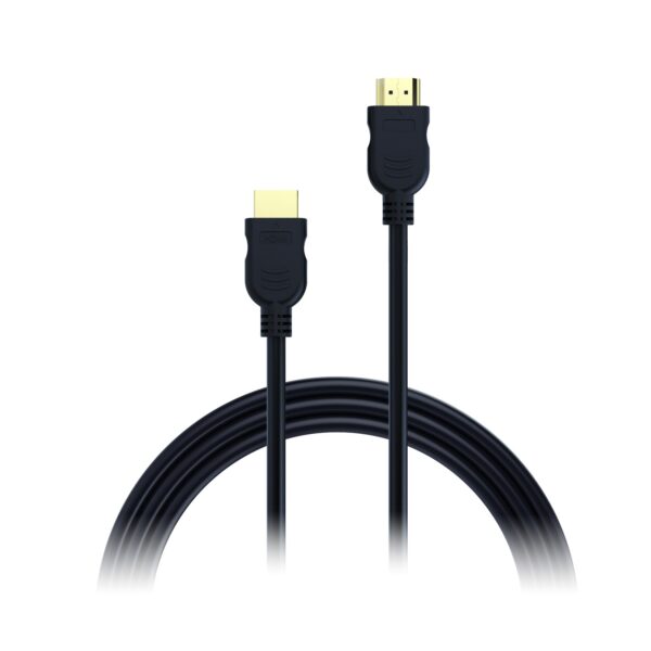 Xlayer KABEL Kabel HDMI auf HDMI 4K 3D Support Gold Plated 3.0 m Black