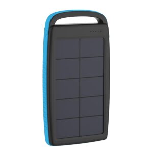 Xlayer POWERBANKS Powerbank Solar 20000 mAh Akku externes Ladegerät Tragbar Notfall