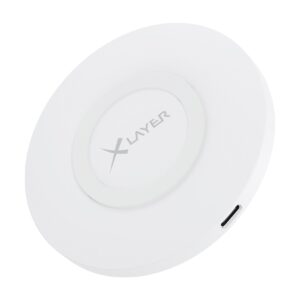 Xlayer WIRELESS Ladegerät XLayer Wireless Charging Pad Basic 10W Qi-zertifiziert White