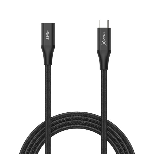 Xlayer Ladekabel XLayer USB C-Verlängerungskabel für Audio-