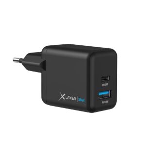 Xlayer Charger Powercharger 38W USB-C PD Dual Schnellladegerät Schnellladen