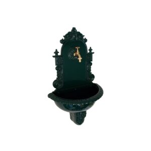 DEGAMO Wandbrunnen TIROL aus Aluguss mit Wasserhahn