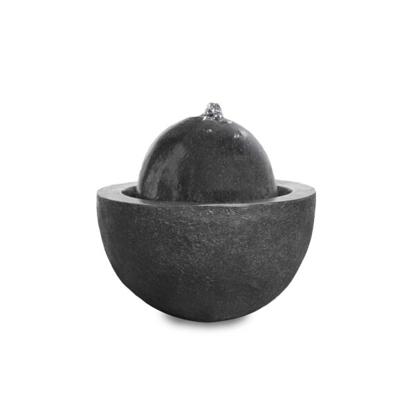 Gartenbrunnen Kugelbrunnen FoBall darkgrey 10873