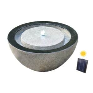 Solar Gartenbrunnen FoBasin Solar 61x30 cm Led 10969