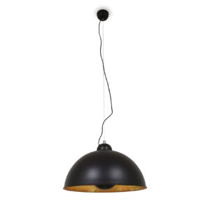 Hängeleuchte Pendelleuchte Everaldo sand black & gold Ø 54 cm E27 11048