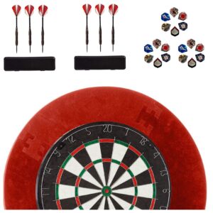 Best Sporting Dartscheibe Sisal Set mit Umrandung