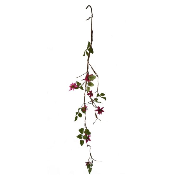 HTI-Living Blumengirlande 142 cm Kunstblume Flora