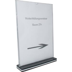 HTI-Line Tischaufsteller A4 Hochformat