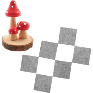 HTI-Living Filzuntersetzer und Holzdeko Fliegenpilz als Geschenkset