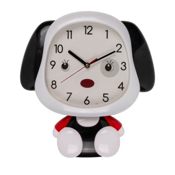 HTI-Living Wanduhr für Kinder Hund