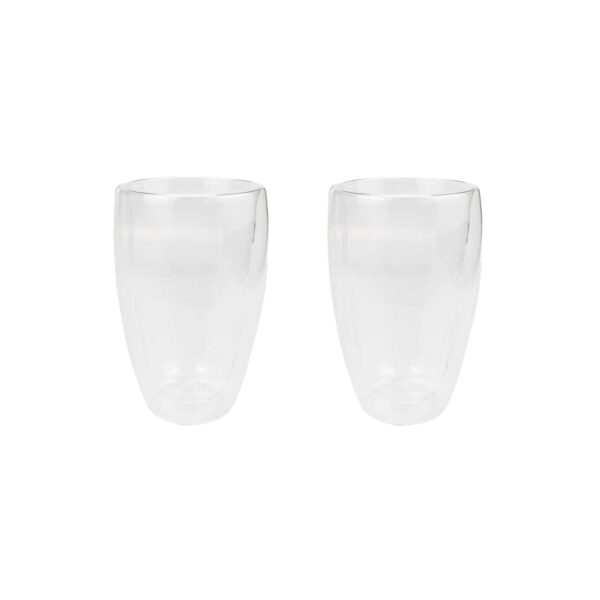 neuetischkultur Latte Macchiato-Glas doppelwandig 450 ml 2er-Set Jamila