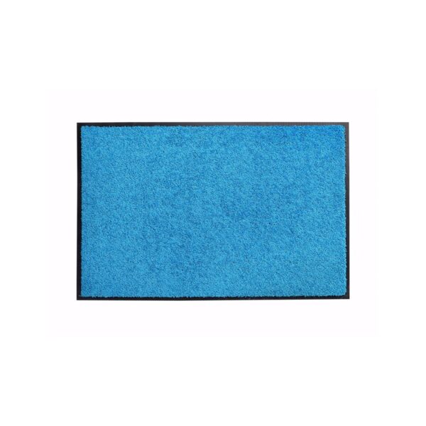 acerto® Schmutzfangmatte ZANZIBAR blau 90x120cm