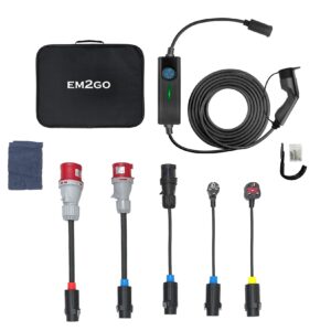 EM2GO Portable 16 kW Wallbox