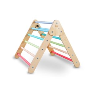 tiSsi® Piklerdreieck / Kletterdreieck PASTELL BUNT