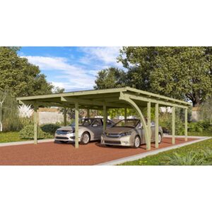 Karibu Doppelcarport  "Twin Carport Two" KDI