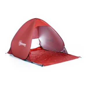 Outsunny Pop-Up Zelt für 2 Personen 150 x 200 x 115 cm (LxBxH)