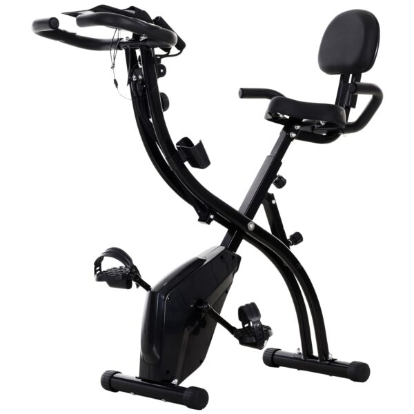 HOMCOM Fahrradtrainer mit LCD Display 97 x 51 x 115 (LxBxH)