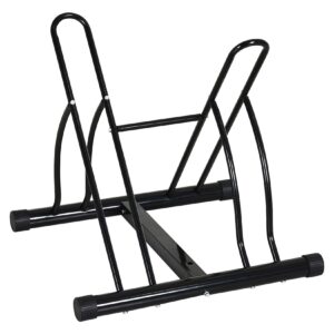 HOMCOM Fahrradständer schwarz 60 × 54 × 57 cm (LxBxH)