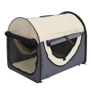 PawHut Hundetransportbox in Größe S S: 46 x 36 x 41 cm (LxBxH)