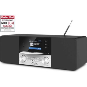 TechniSat DIGITRADIO 3 VOICE DAB+ UKW CD-Player MP3-Wiedergabe Sprachsteuerung